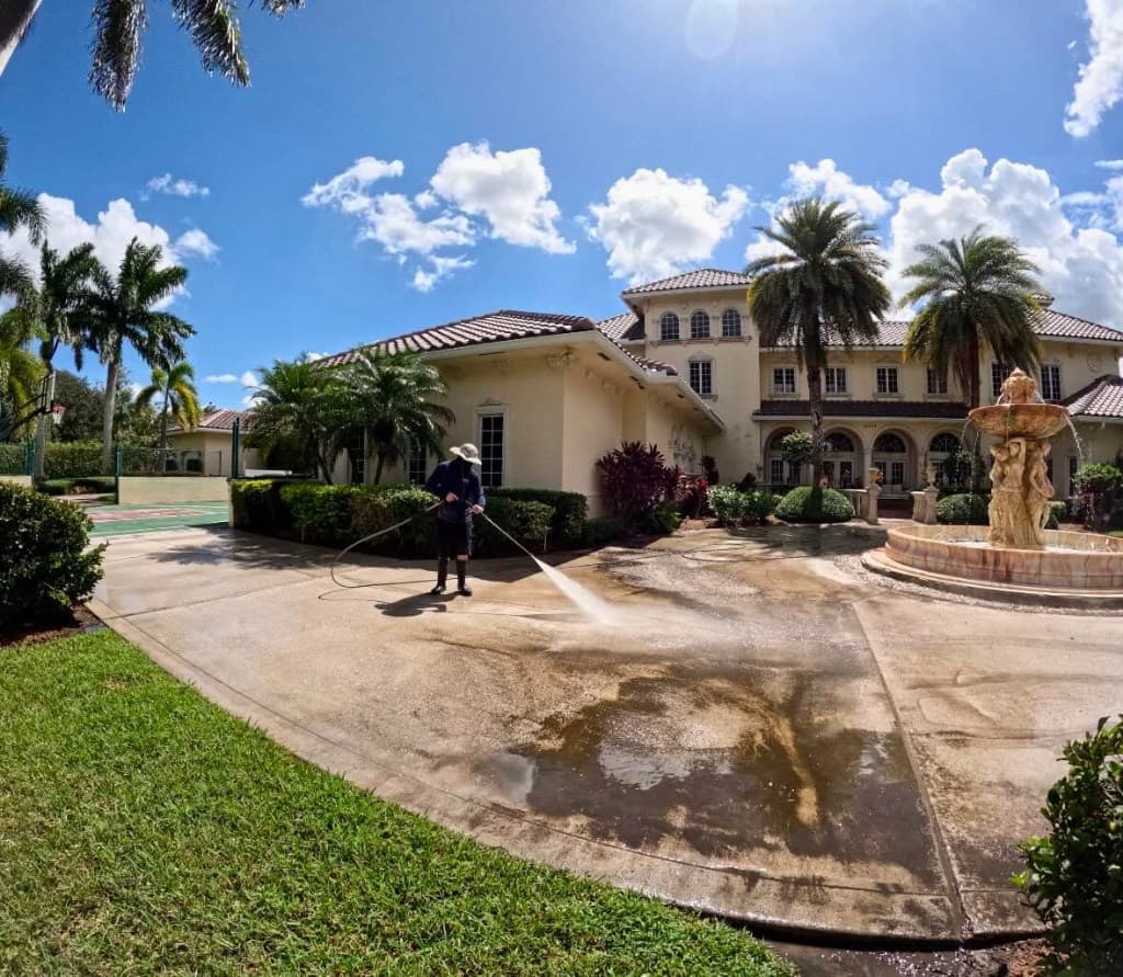 Steam Cleaning & Pressure Washing — professional cleaning by Diamond Bright